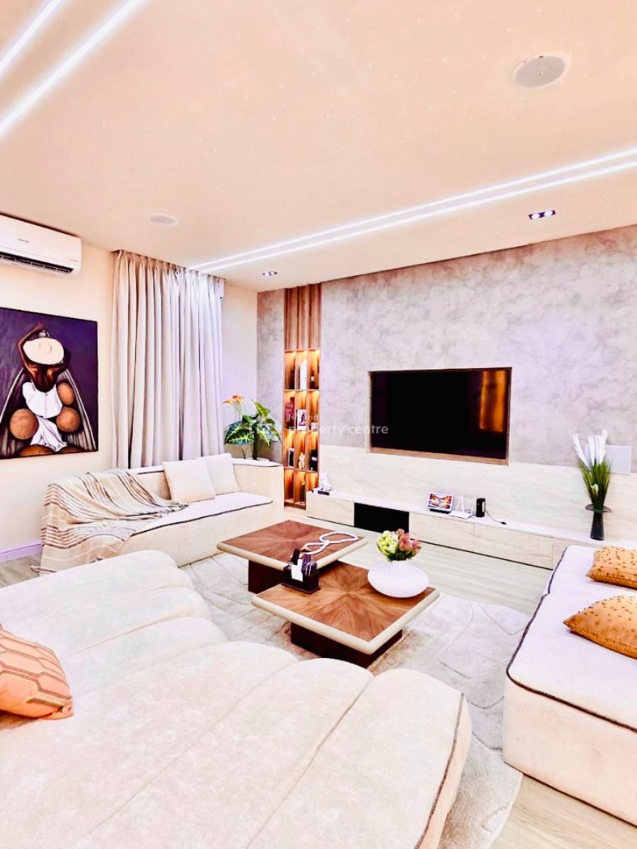 Luxury Cinema Furnished 2bedrooms House with Swimming Pool with Gym, Ikate Estate, Lekki, Lagos, House for Rent