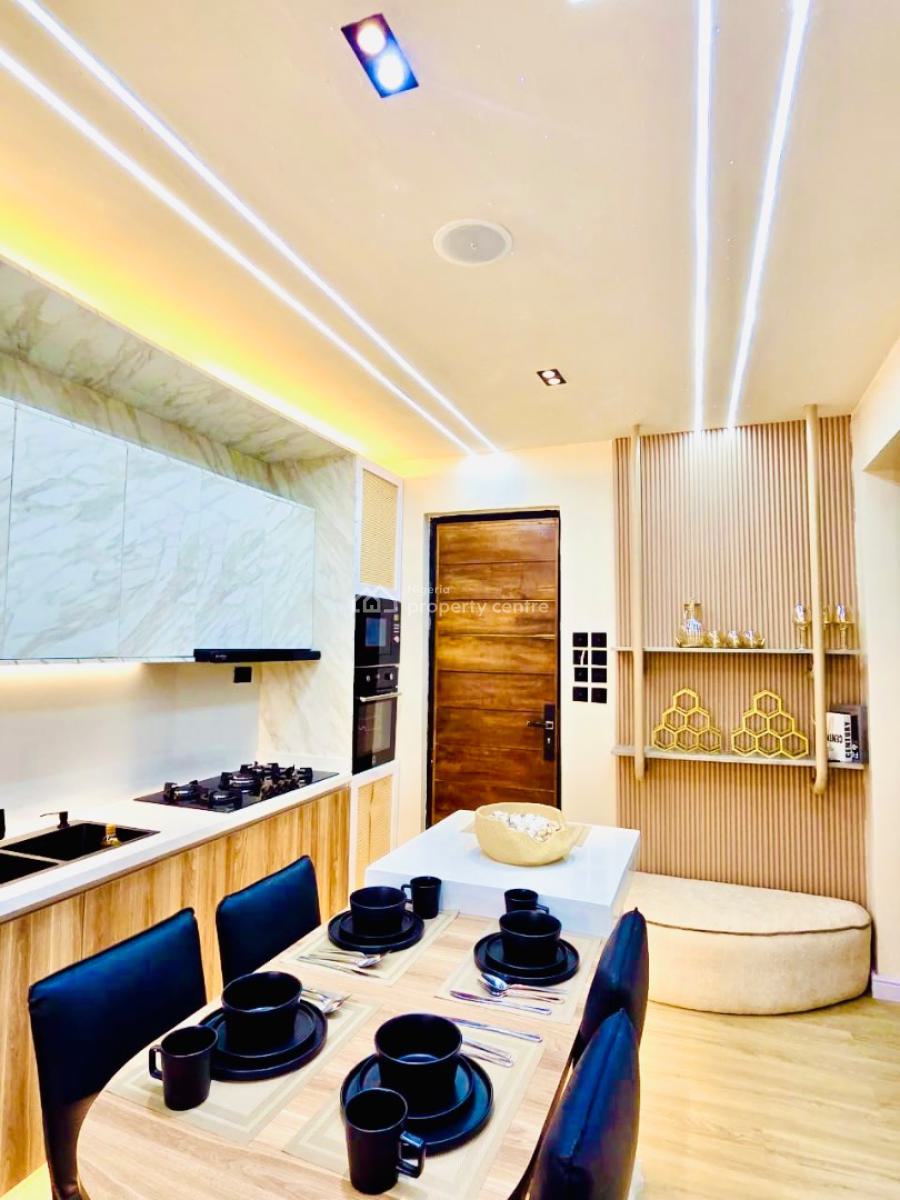 Luxury Cinema Furnished 2bedrooms House with Swimming Pool with Gym, Ikate Estate, Lekki, Lagos, House for Rent