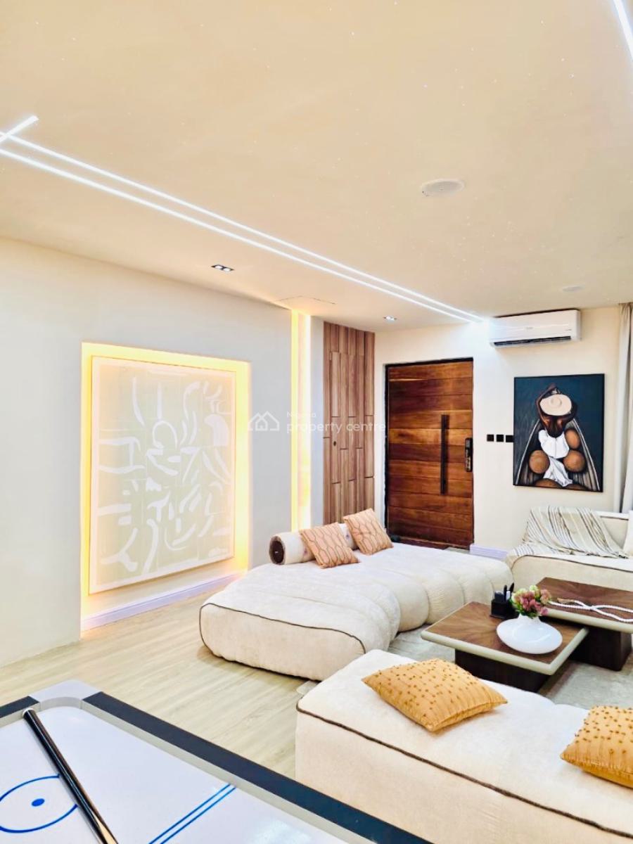 Luxury Cinema Furnished 2bedrooms House with Swimming Pool with Gym, Ikate Estate, Lekki, Lagos, House for Rent