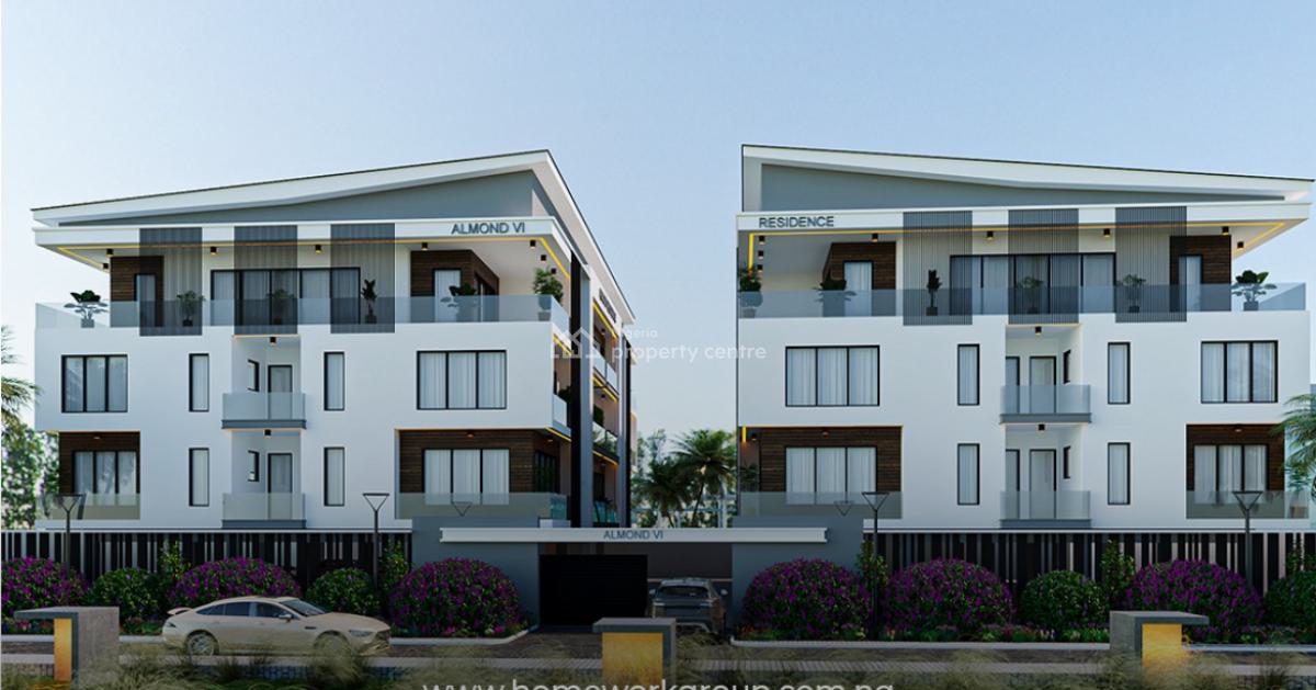 Luxury Two and Three Bedroom Flats, New Road, Lekki Phase 2, Lekki, Lagos, Flat / Apartment for Sale