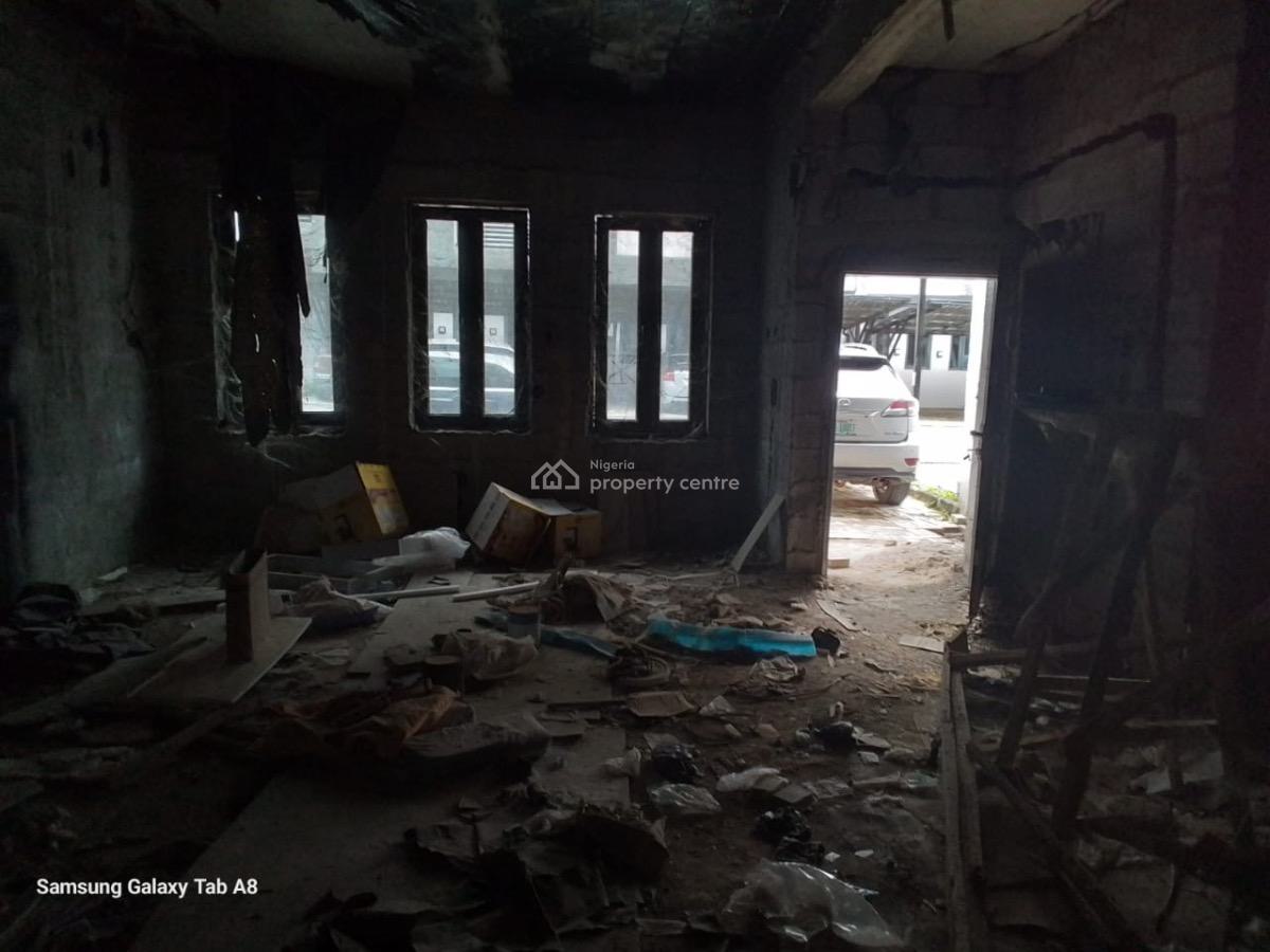 Luxury 4bedroom Duplex Shell, Guzape District, Abuja, Terraced Duplex for Sale