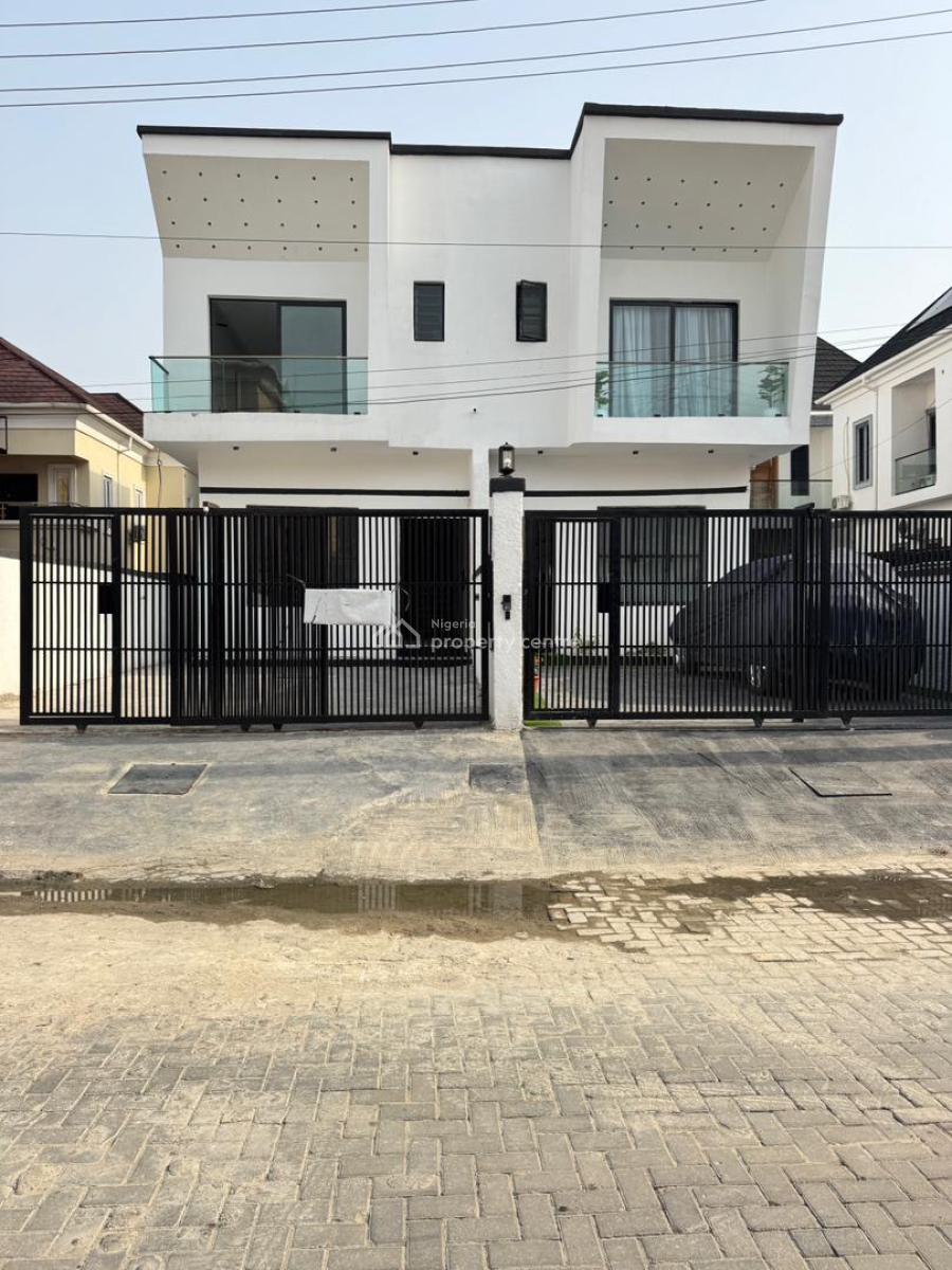 Self Serviced 4 Bedroom Duplex, Chevron, Lekki, Lagos, Semi-detached Duplex for Sale