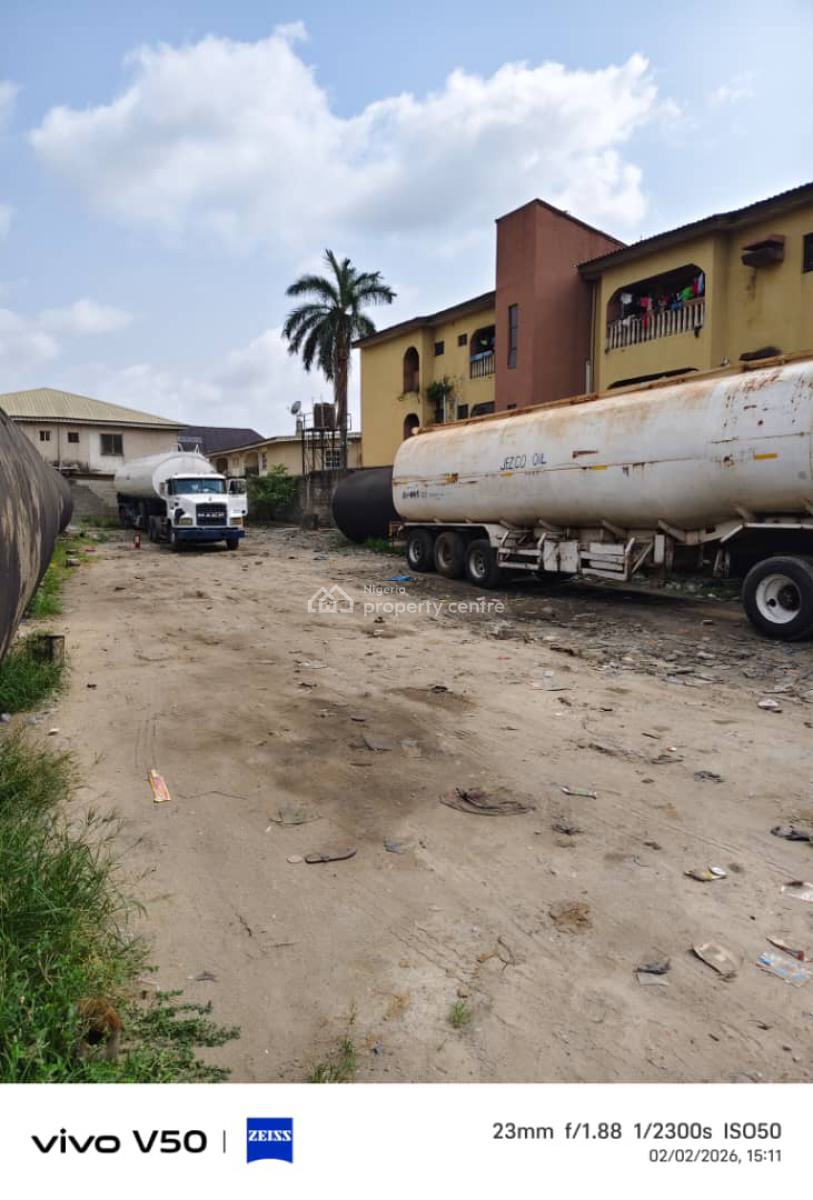 Strategically Located 900sq.mt-commercial Plot, Along Ago Palace Way, Okota, Isolo, Lagos, Mixed-use Land for Sale