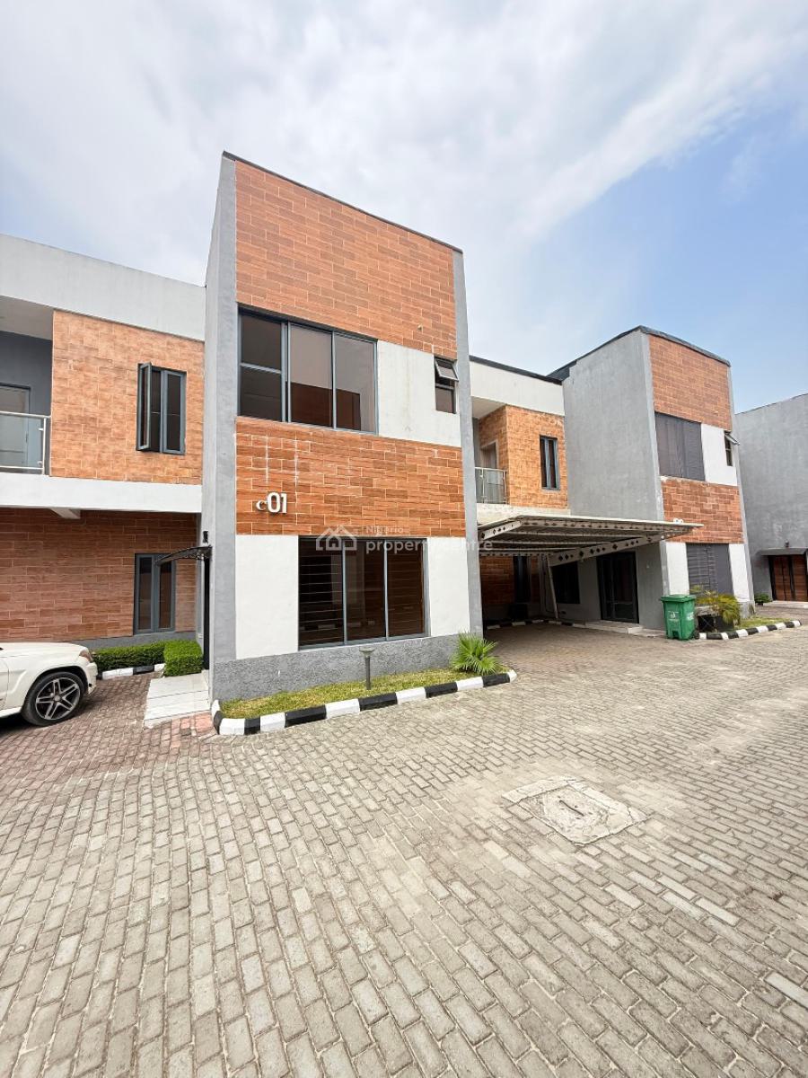 Well Built 4 Bedroom Duplex, Sangotedo, Ajah, Lagos, Terraced Duplex for Sale