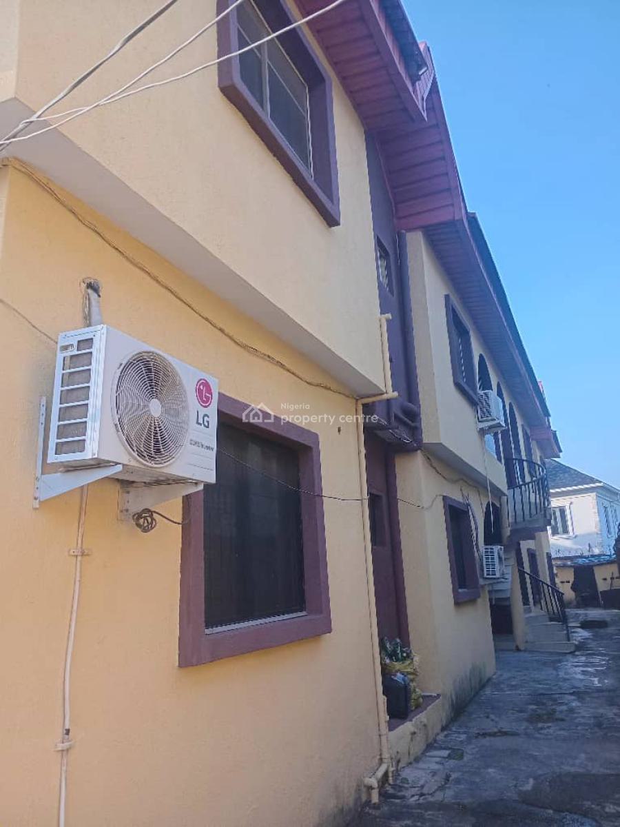 Block of 4 Nos 3 Bedroom Flat All R, Obawole Ifako Ijaya Lga, Ogba, Ikeja, Lagos, Block of Flats for Sale