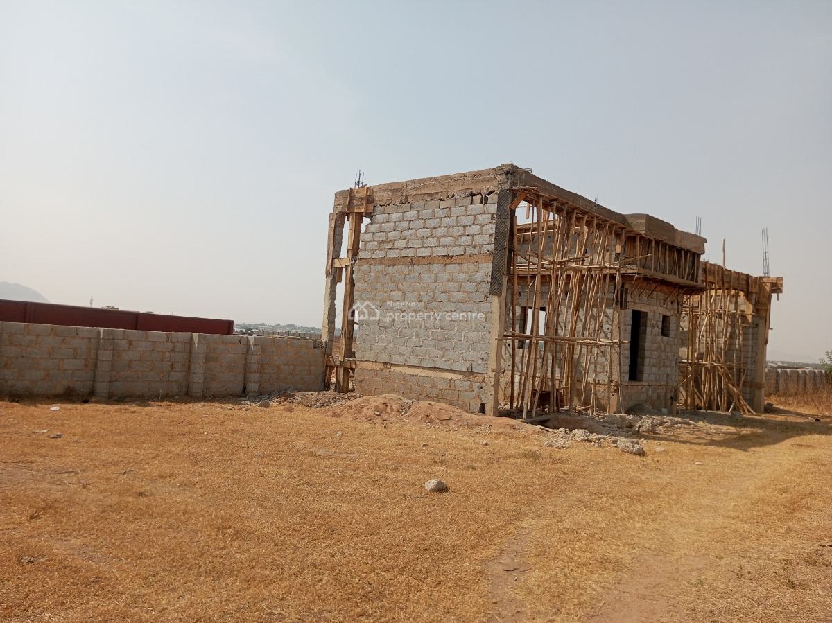 2 Bedroom Terrace Duplex with Attached Bq, Before Centenary City, Airport Road Abuja, Lugbe District, Abuja, Residential Land for Sale