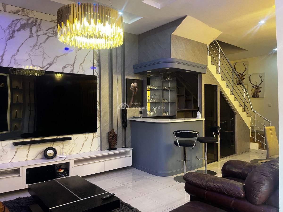 4 Bedroom Semi Detached Duplex in Estate, Oba Amusa Adebanjo Street, Royal Pine Estate. Orchid Road, Lekki, Lekki, Lagos, Semi-detached Duplex for Sale