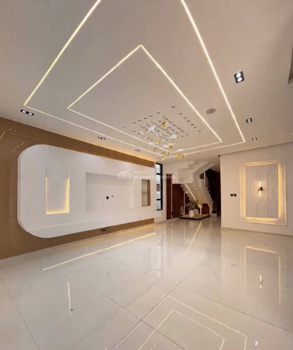 Luxury 5 Bedroom Detached Duplex with Bq, Chevron, Lekki, Lagos, Detached Duplex for Sale