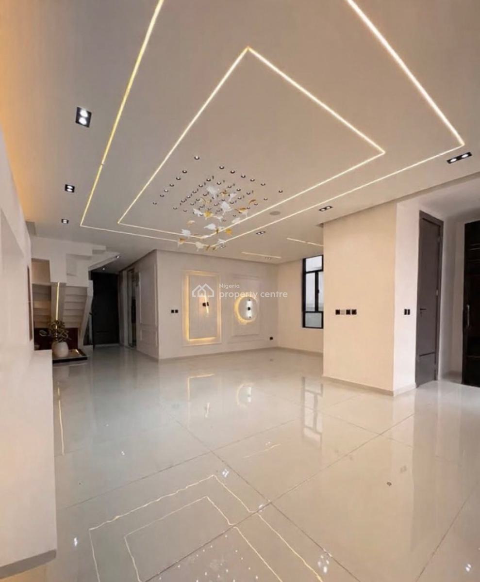 Luxury 5 Bedroom Detached Duplex with Bq, Chevron, Lekki, Lagos, Detached Duplex for Sale