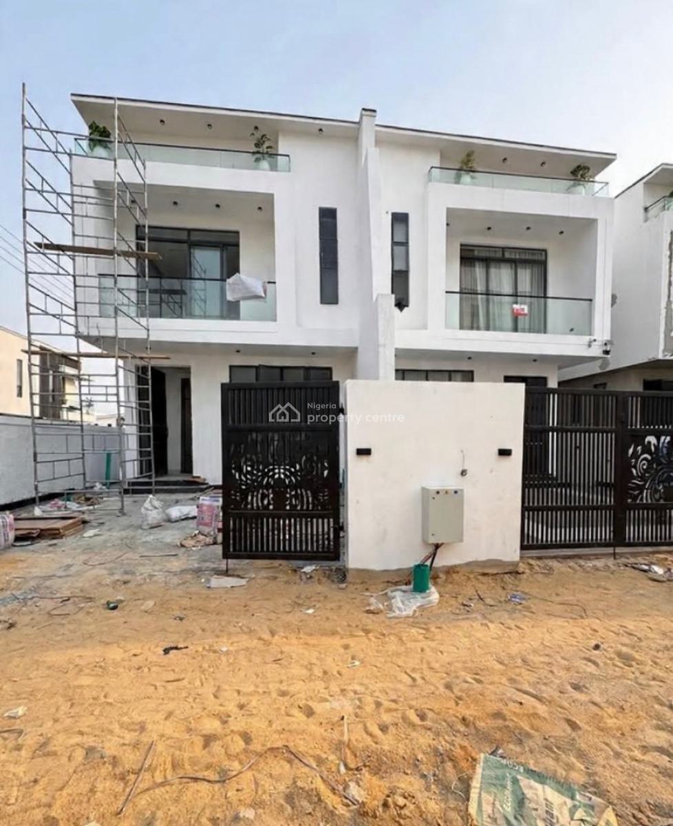 Lovely 4 Bedroom Semi Detached Duplex, Chevron, Lekki, Lagos, Semi-detached Duplex for Sale