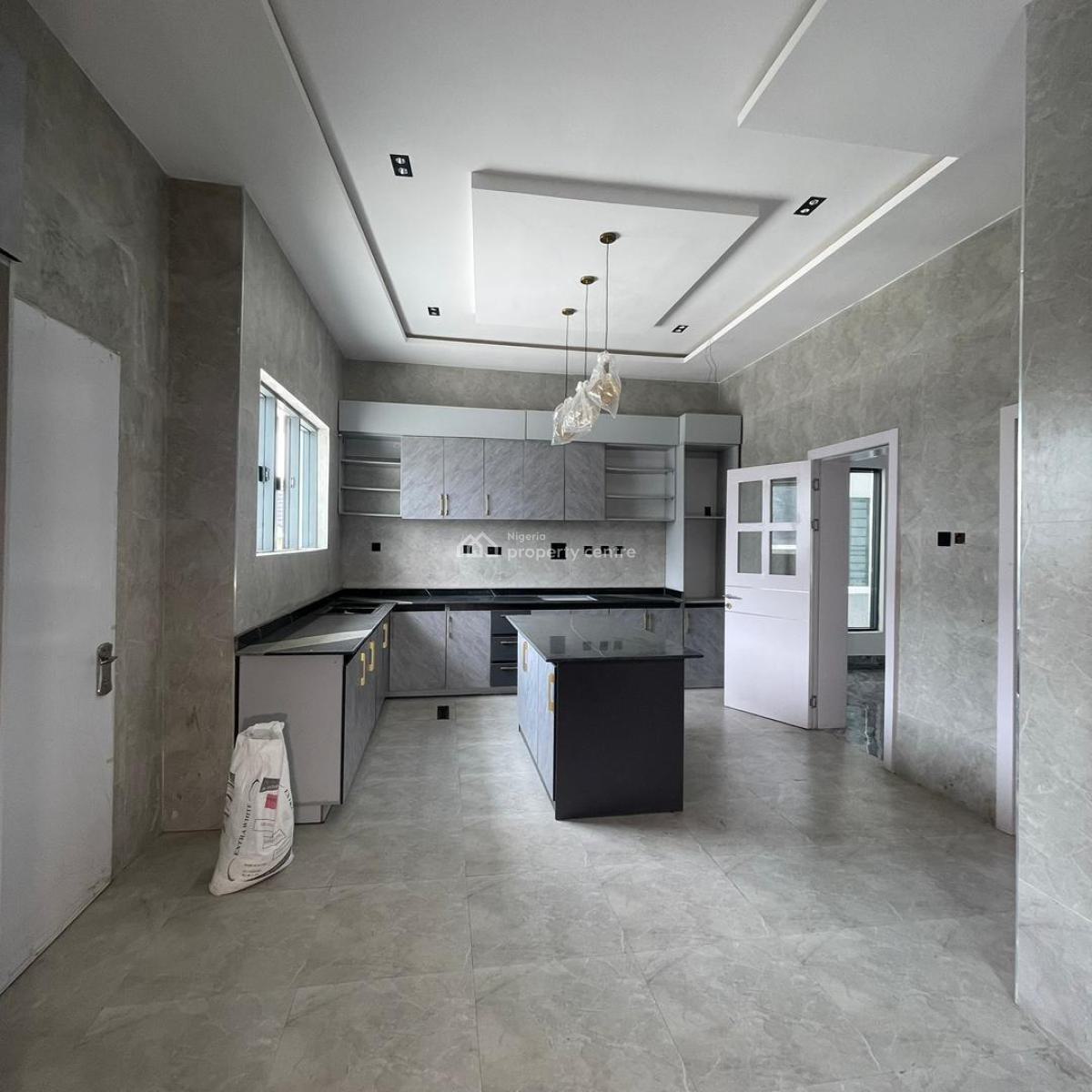 Contemporary 5 Bedroom Fully Detached Duplex with Bq, Pool, Cinema, Osapa, Lekki, Lagos, Detached Duplex for Sale