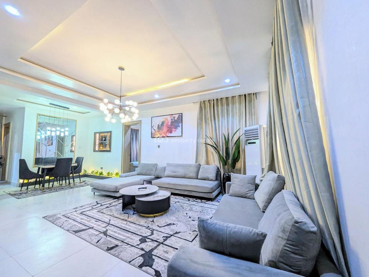 Furnished and Serviced 2bedroom Apartment, Coza Church Axis, Guzape District, Abuja, Flat / Apartment for Rent