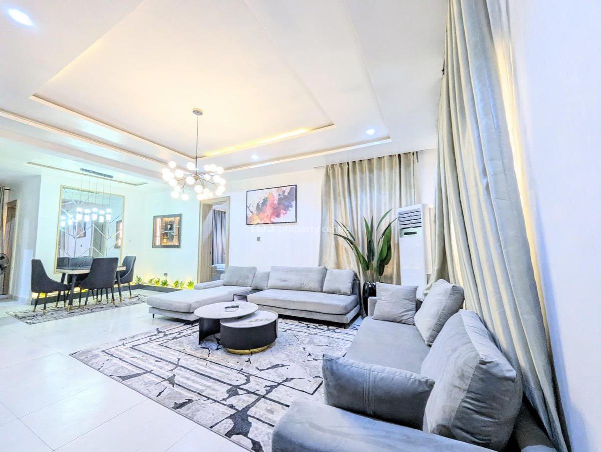 Furnished and Serviced 2bedroom Apartment, Coza Church Axis, Guzape District, Abuja, Flat / Apartment for Rent