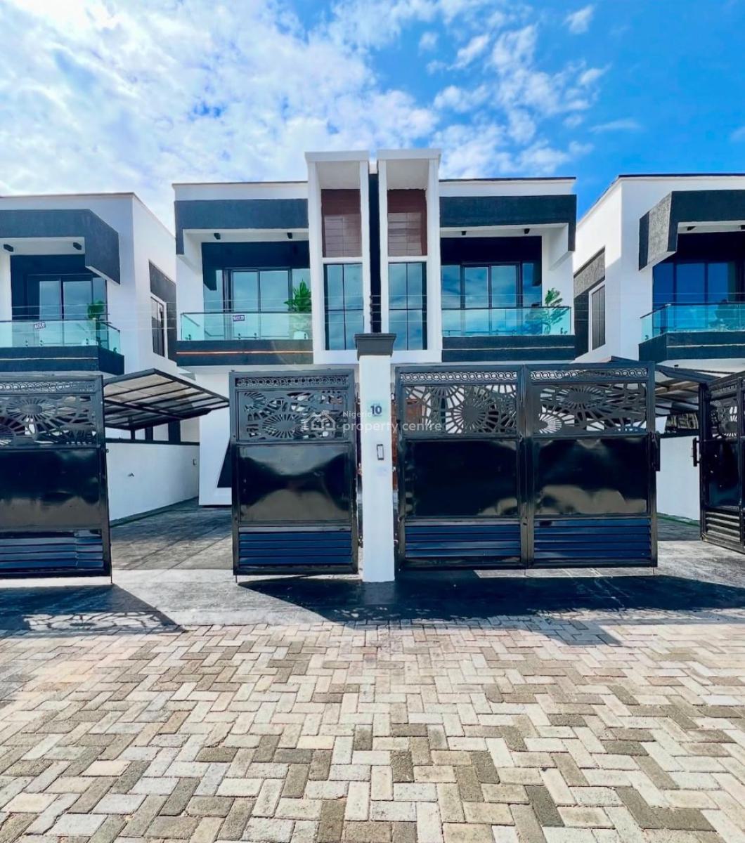 Contemporary 4 Bedroom Semi-detached Duplex with Bq, Orchid, Lekki, Lagos, Semi-detached Duplex for Sale