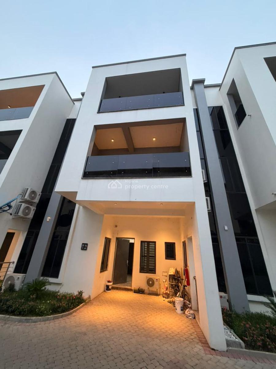 Newly Built and Tastefully Finished 4bedroom Terrace Duplex, Wuye, Abuja, Terraced Duplex for Rent