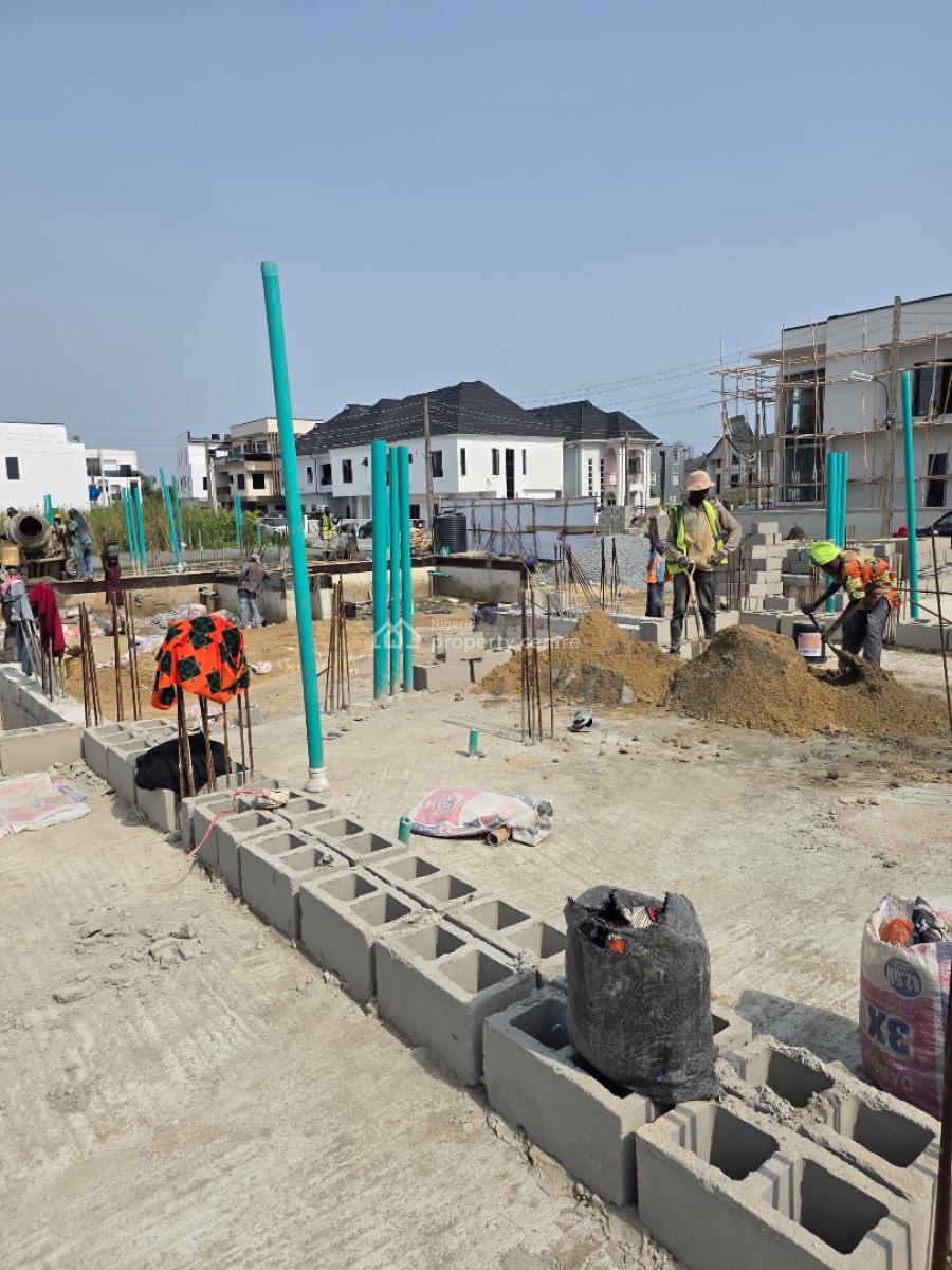 Smart Luxury 3 Bedroom + Studio, Exclusive Beach Access + Gym & Pool, Along The Lagos-calabar Coastal Road, Inside Atican Beachview Estate, Lekki, Lagos, Terraced Duplex for Sale