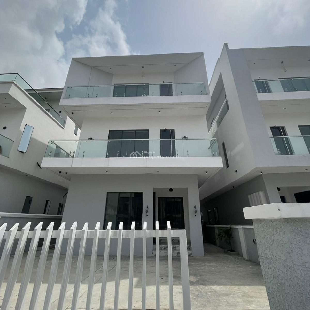 Newly Built 5 Bedroom Fully Detached Duplex with Bq, Swimming Pool, Osapa London Lagos, Lekki, Lagos, Detached Duplex for Sale