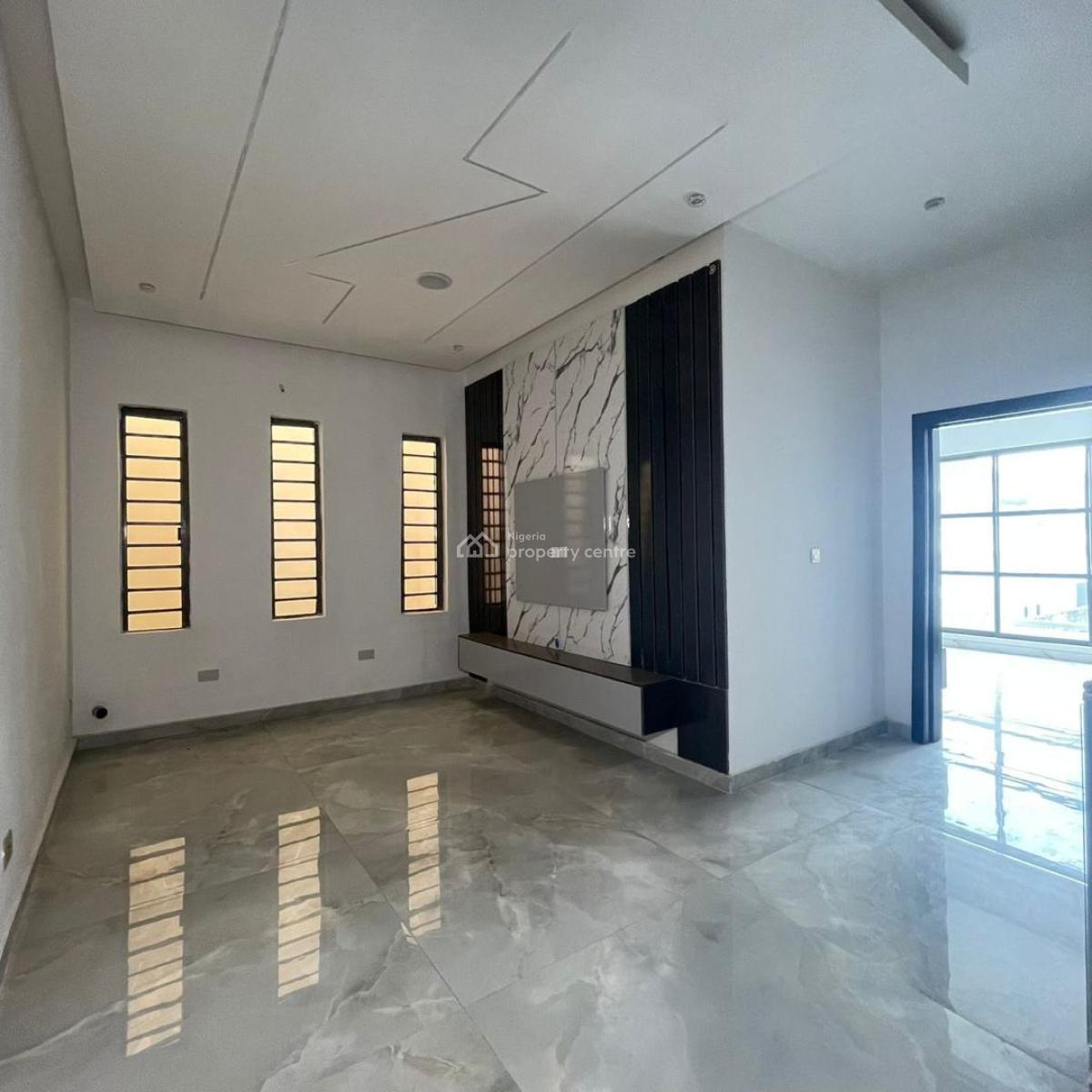 Contemporary 5 Bedroom Fully Detached Duplex with Bq and Home Cinema, Osapa London Lagos, Lekki, Lagos, Detached Duplex for Sale