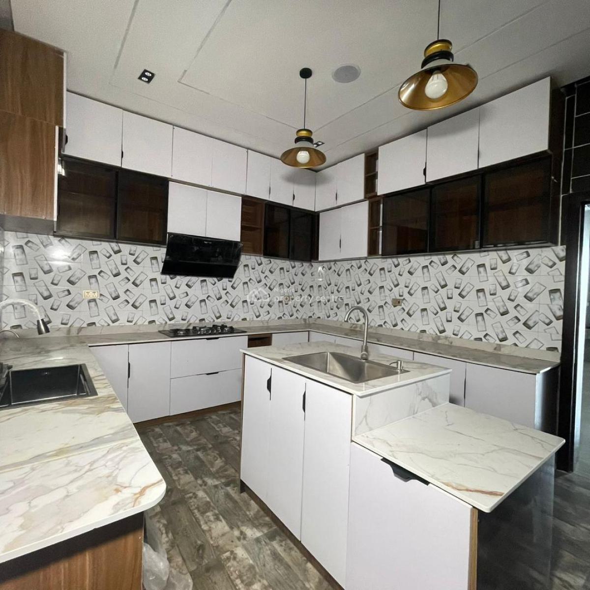 Contemporary 5 Bedroom Fully Detached Duplex with Bq and Home Cinema, Osapa London Lagos, Lekki, Lagos, Detached Duplex for Sale