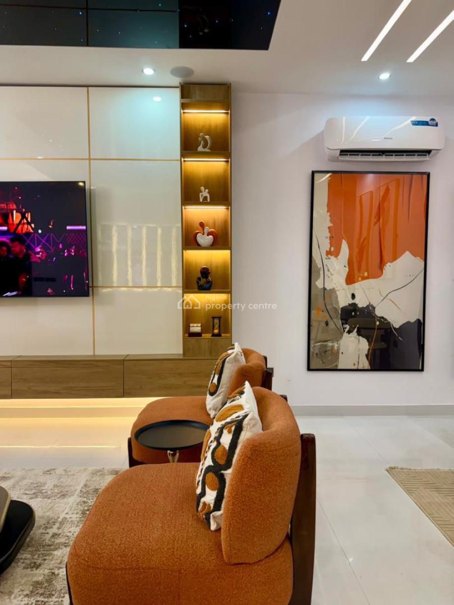 2 Bedroom Apartment with Movable Tv, Ps5, Bathtub and Balcony Other to, Lekki Phase 1, Lekki, Lagos, Flat / Apartment Short Let