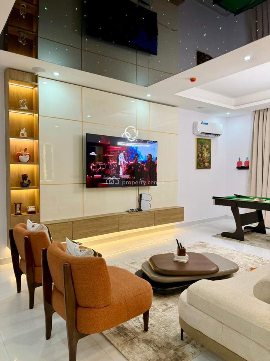 2 Bedroom Apartment with Movable Tv, Ps5, Bathtub and Balcony Other to, Lekki Phase 1, Lekki, Lagos, Flat / Apartment Short Let