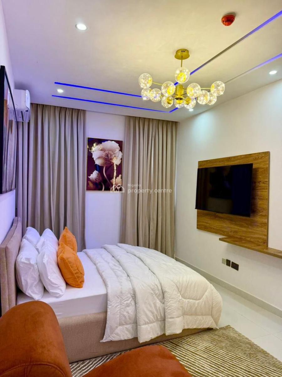 2 Bedroom Apartment with Movable Tv, Ps5, Bathtub and Balcony Other to, Lekki Phase 1, Lekki, Lagos, Flat / Apartment Short Let