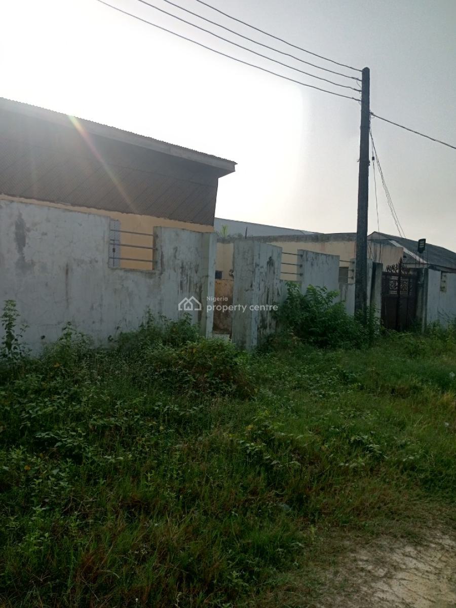 a Plot of Land,plus Mini Flat and a Room Self Contained, Unity Estate Igando, Ibeju Lekki, Lagos, Residential Land for Sale
