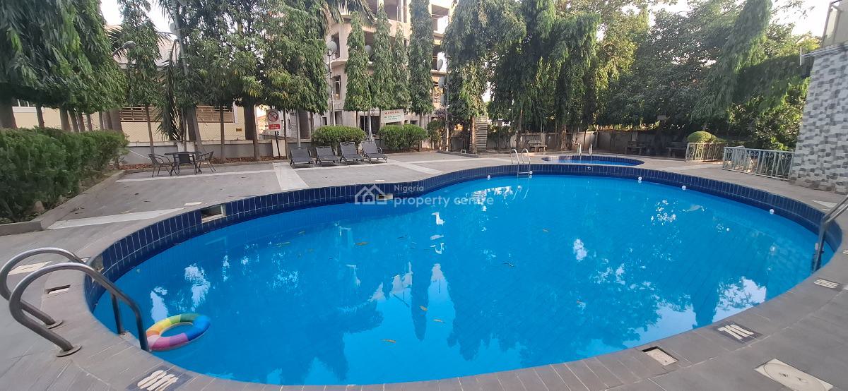 Luxury Two and Furnished Two Bedroom Apartment with Swimming and Gym, Jabi, Abuja, Flat / Apartment for Rent