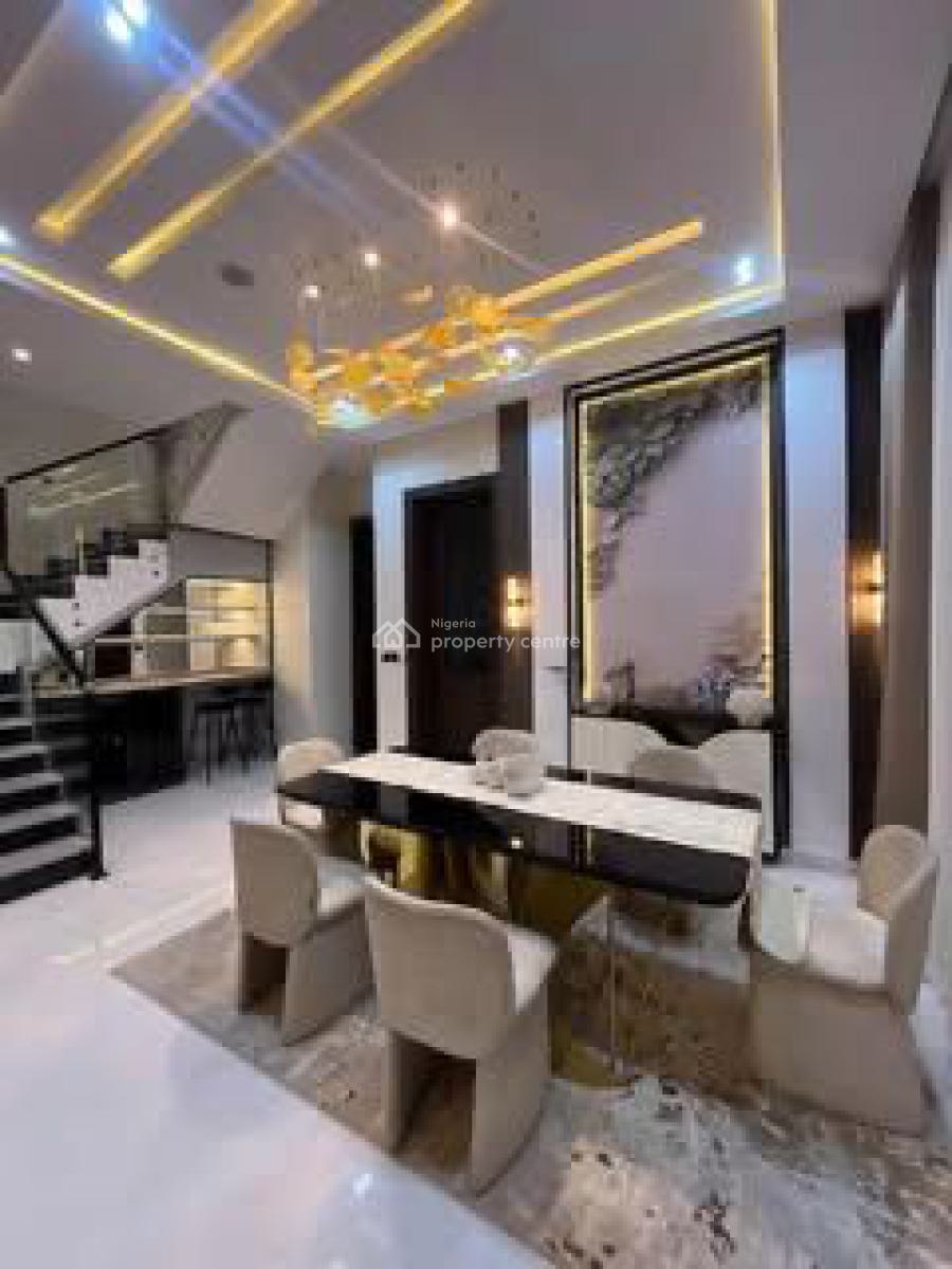 Fully Furnished 5 Bed Home with Bq, Pool, Gym, Cinema & Open Terrace, Megamound, Ikota, Lekki, Lagos, Detached Duplex for Rent