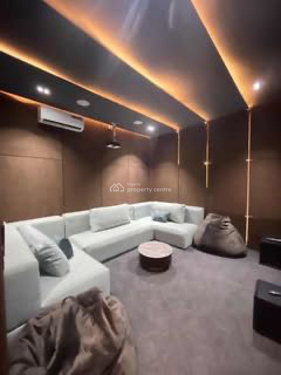 Fully Furnished 5 Bed Home with Bq, Pool, Gym, Cinema & Open Terrace, Megamound, Ikota, Lekki, Lagos, Detached Duplex for Rent