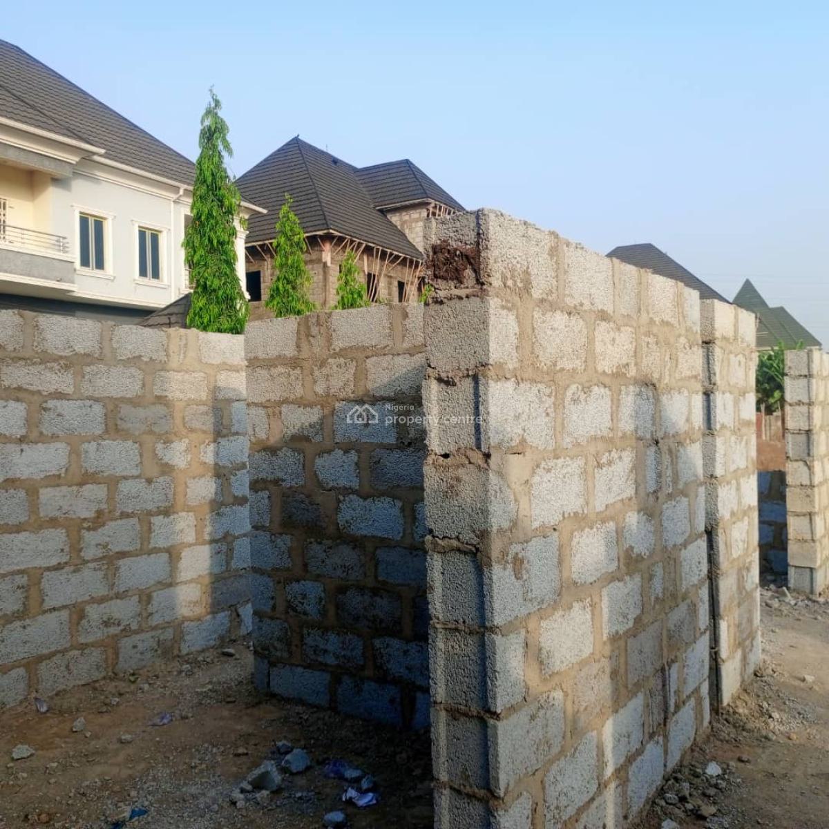 4 Bedroom Semi Detached Duplex Carcass + Bq, Lugbe District, Abuja, Semi-detached Duplex for Sale
