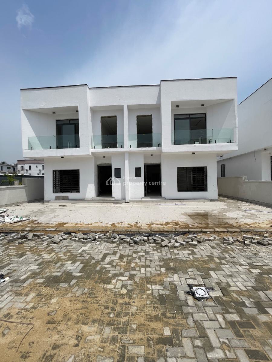 Luxury Smart 4bedroom Home with a Bq, Orchid Road, Lekki, Lagos, Semi-detached Duplex for Sale