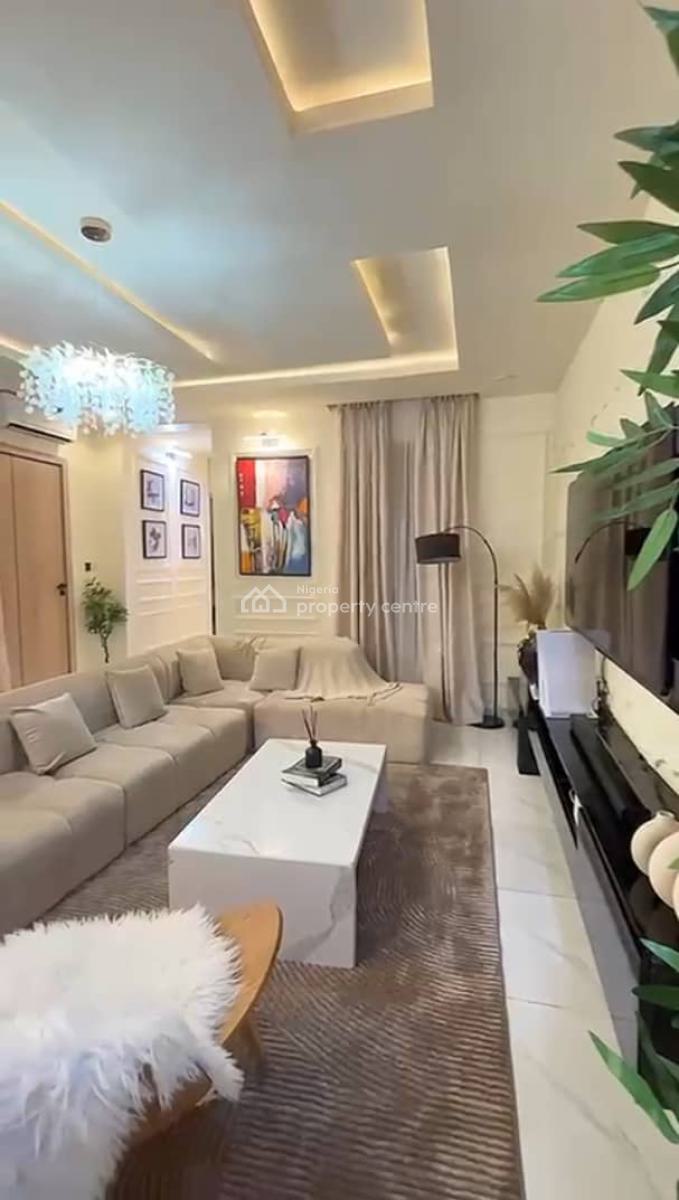 2 Bedroom Fully Furnished Apartment with 24/7 Light, Video Available on Request, Short Let Allowed, Ologolo, Lekki, Lagos, Flat / Apartment for Rent