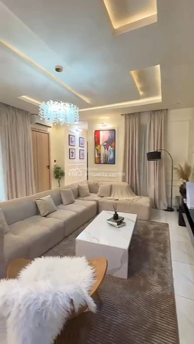 2 Bedroom Fully Furnished Apartment with 24/7 Light, Video Available on Request, Short Let Allowed, Ologolo, Lekki, Lagos, Flat / Apartment for Rent