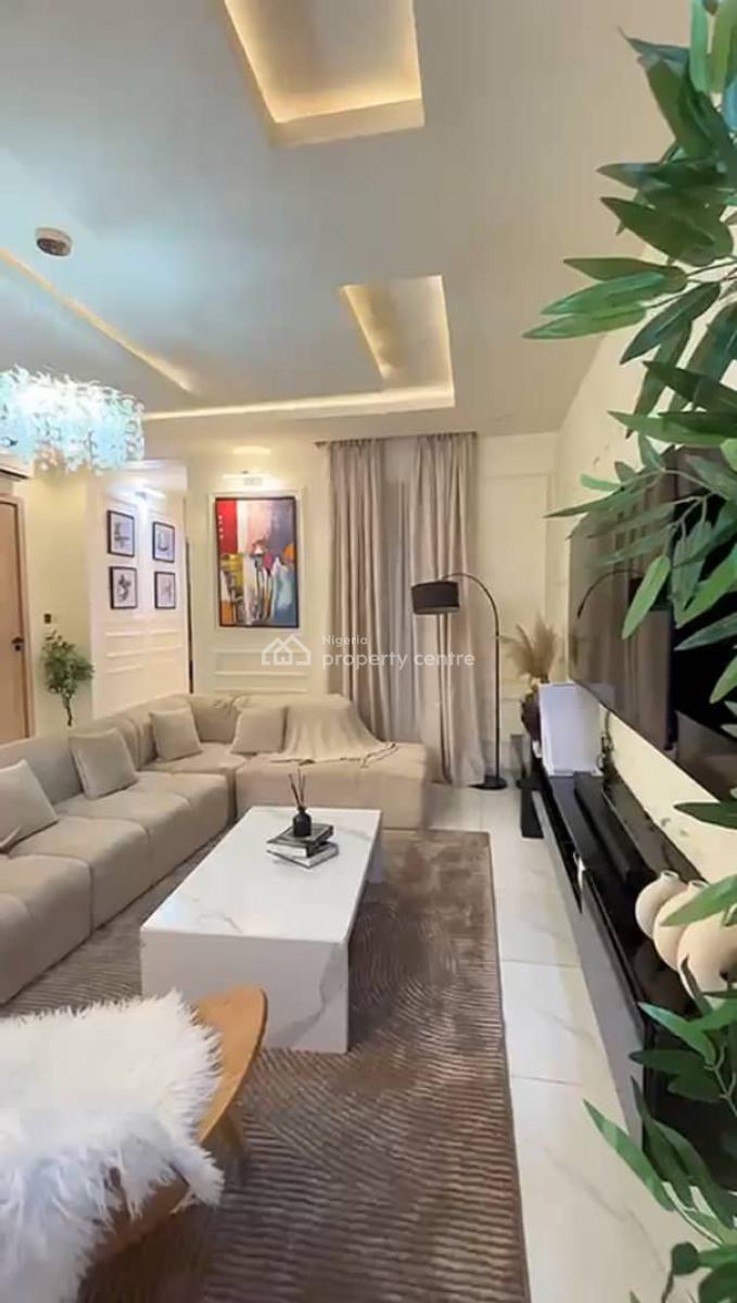 2 Bedroom Fully Furnished Apartment with 24/7 Light, Video Available on Request, Short Let Allowed, Ologolo, Lekki, Lagos, Flat / Apartment for Rent