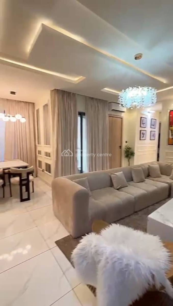 2 Bedroom Fully Furnished Apartment with 24/7 Light, Video Available on Request, Short Let Allowed, Ologolo, Lekki, Lagos, Flat / Apartment for Rent
