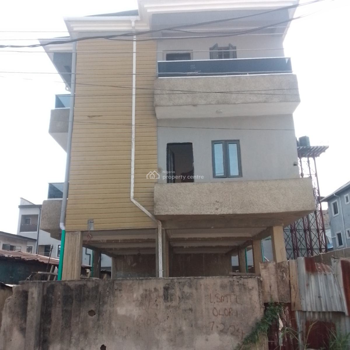 Newly Built 2 Bedroom Flat, Off General Hospital Road, Gbagada, Lagos, Flat / Apartment for Rent