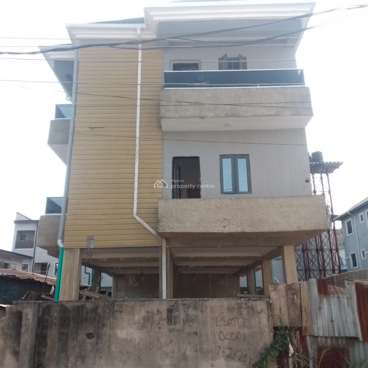 Newly Built 2 Bedroom Flat, Off General Hospital Road, Gbagada, Lagos, Flat / Apartment for Rent