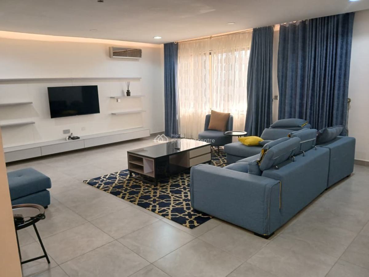 Fully Furnished 3 Bedroom Block of Flat with Bq, Maitama District, Abuja, Flat / Apartment for Rent