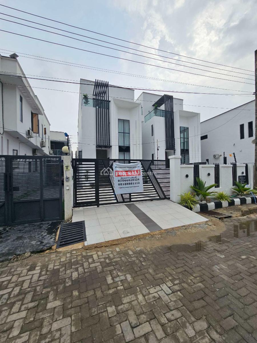 Luxury 4bedroom Semi Detached Duplex with Apple Parking Space  for Sal, Lekki, Lagos, Semi-detached Duplex for Sale