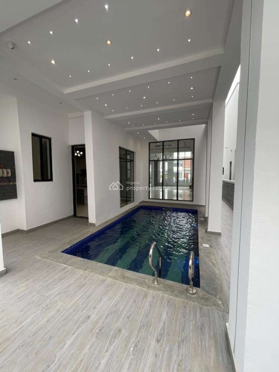 Luxury 5 Bedroom Fully Detached Duplex + Pool, Gym, Cinema, Rooftop,bq, Lekki County,  Ikota, Lekki, Lagos, Detached Duplex for Sale