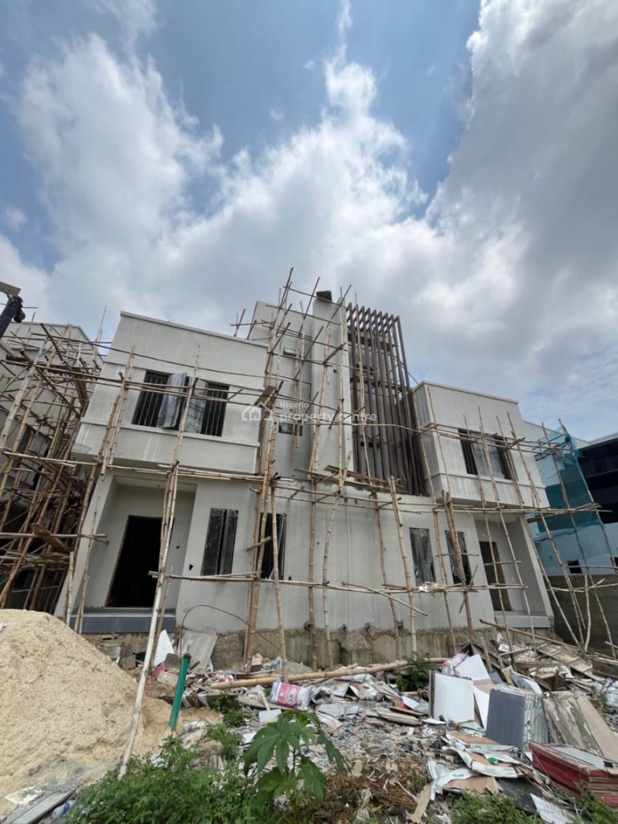 Massive 4 Bed Semi Detached Plus Bq and Open Terrace, Gbagada, Lagos, Terraced Duplex for Sale