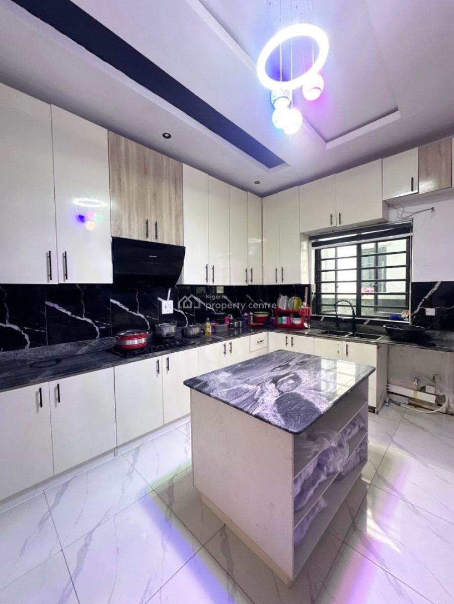 Fully Furnished 4 Bedroom Detached Duplex + Bq, Lekki Palm City, Ajah, Lagos, Detached Duplex for Sale