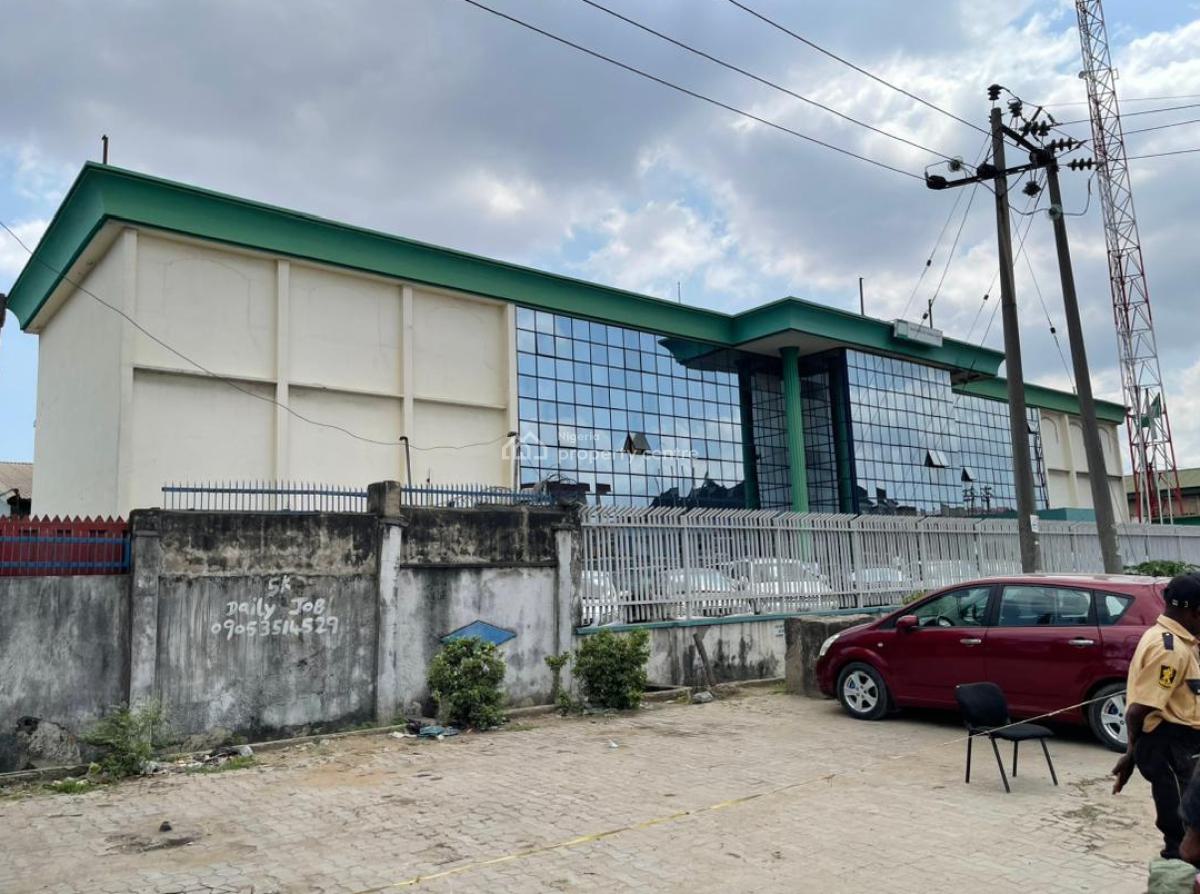 Big 2 Bay Warehouse + Office Blocks on (6,000sqm), Facing Directly Along Agege Motor Road, Mushin Lagos, Mushin, Lagos, Warehouse for Sale