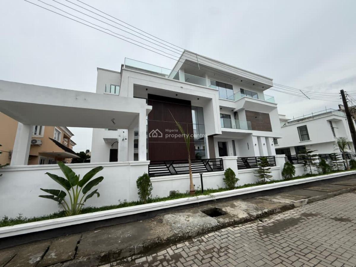 Fully Automated 6 Bedroom Fully Detached Duplex with Elevator, Osapa London Lekki, Lekki, Lagos, Detached Duplex for Sale