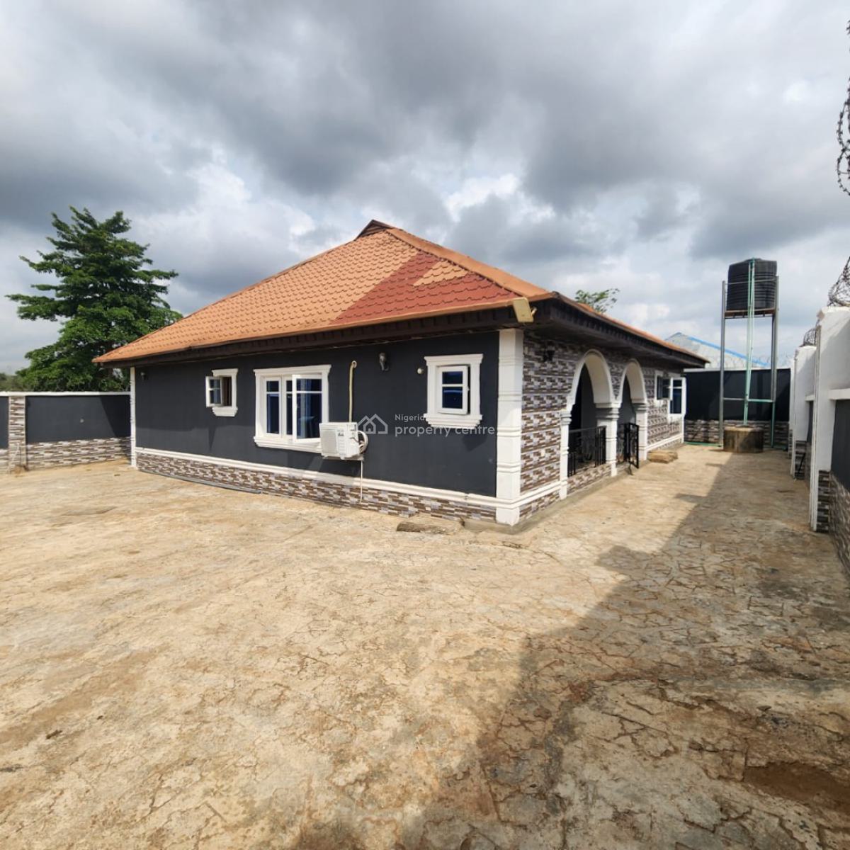 Standard 3 Bedroom Bungalow on 2 Plots of Land, Omi Adio, Apata, Ibadan, Oyo, Detached Bungalow for Sale