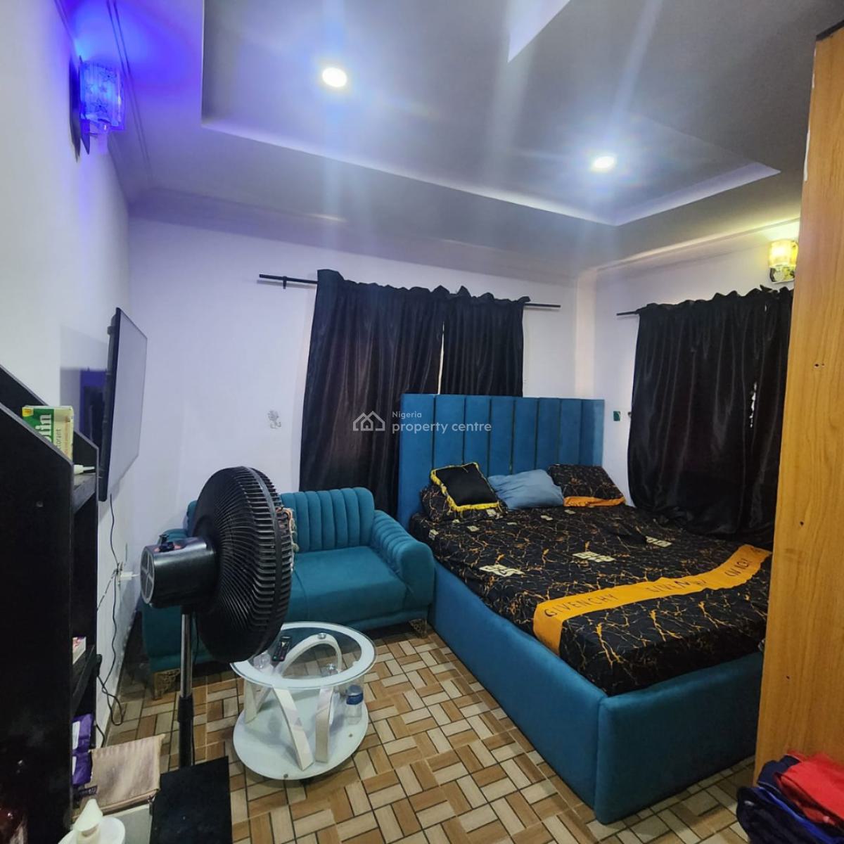 Standard 3 Bedroom Bungalow on 2 Plots of Land, Omi Adio, Apata, Ibadan, Oyo, Detached Bungalow for Sale