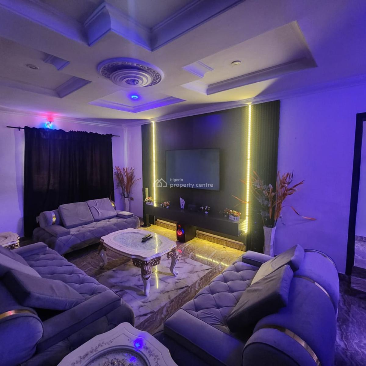 Standard 3 Bedroom Bungalow on 2 Plots of Land, Omi Adio, Apata, Ibadan, Oyo, Detached Bungalow for Sale