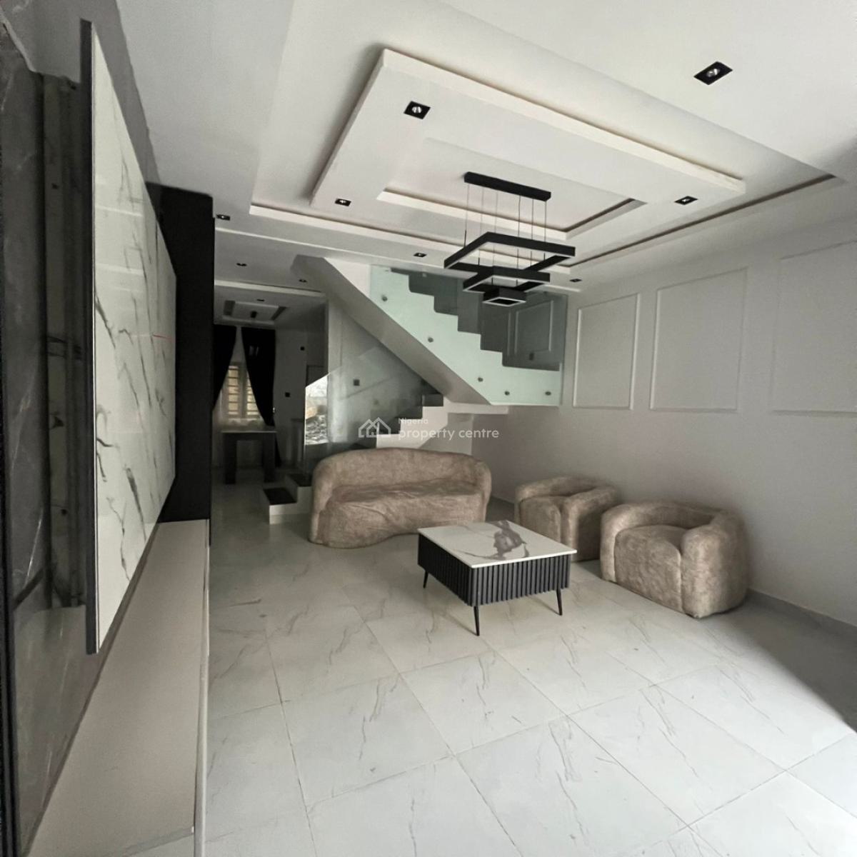 Spacious Newly Built 2 Bedroom Terrace in Ajah, Sangotedo, Ajah, Lagos, Terraced Duplex for Sale