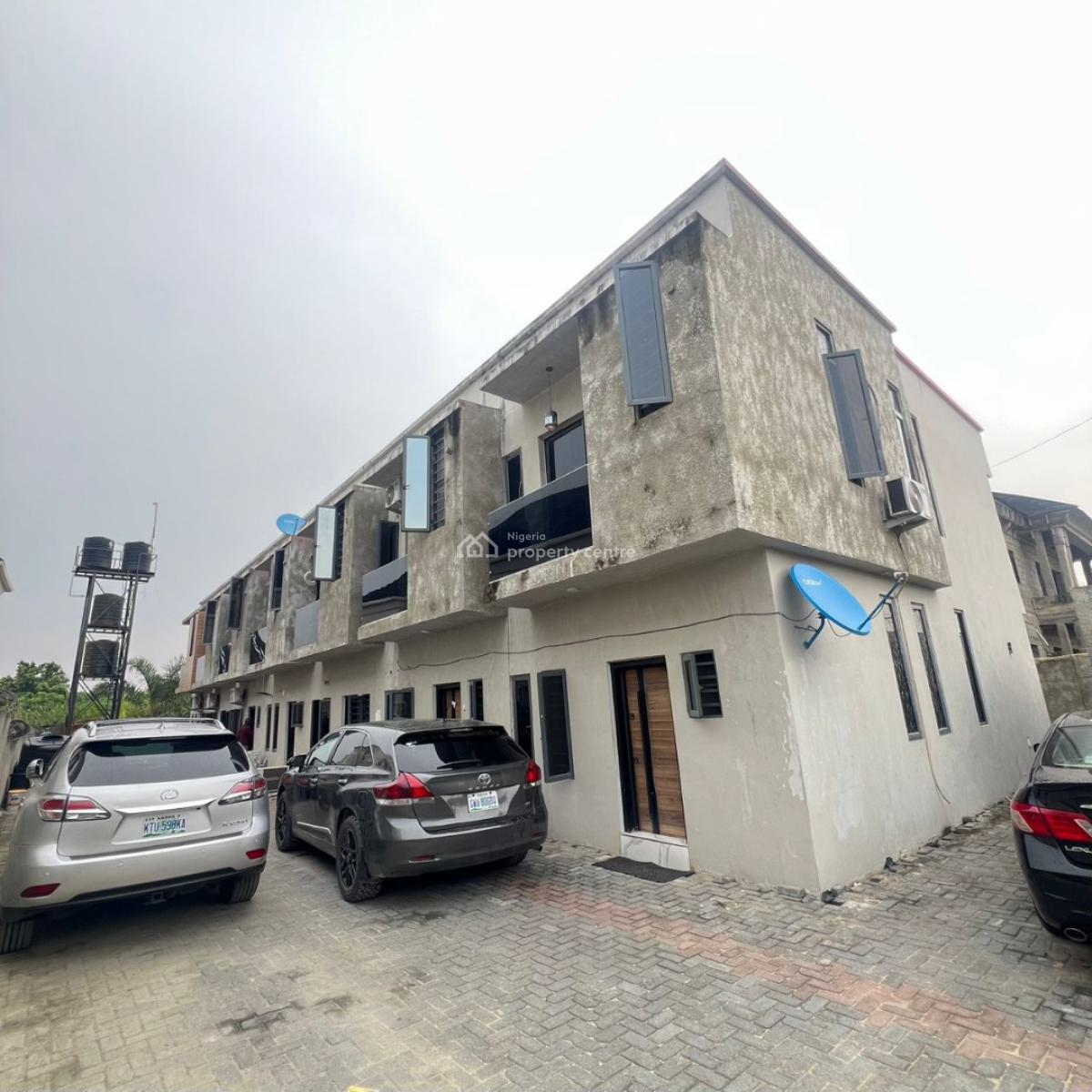 Spacious Newly Built 2 Bedroom Terrace in Ajah, Sangotedo, Ajah, Lagos, Terraced Duplex for Sale